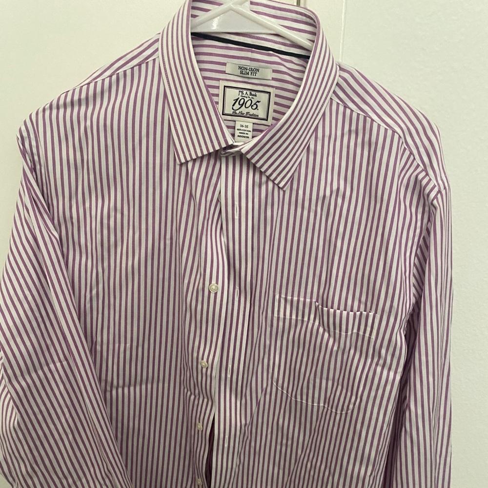Jos A Bank dress shirt 16-35
